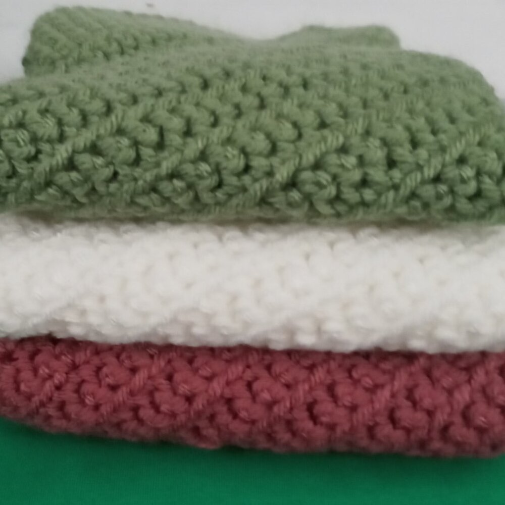 WASHCLOTH SET (3-pacK ) - Picture 5 of 10